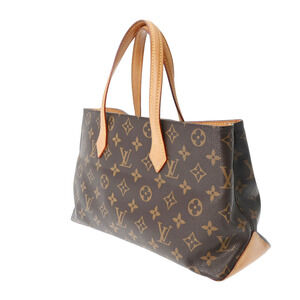 Louis Vuitton Monogram Canvas Handbag Brown Wilshire
